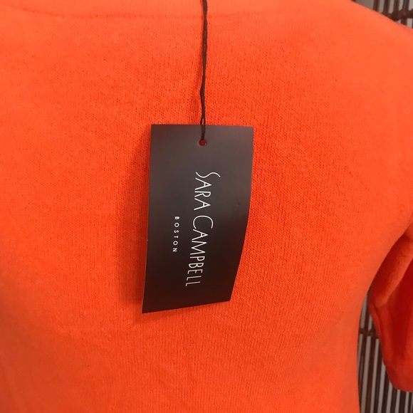 Sara Campbell Orange Swing Dress w Pockets XS NWT - Picture 6 of 7